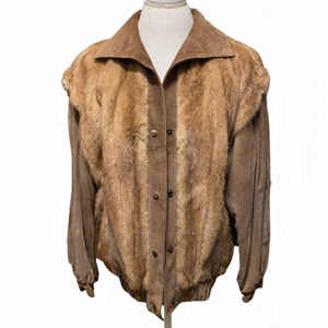 𝅺VINTAGE 1970’s Mink Fur and Suede Jacket